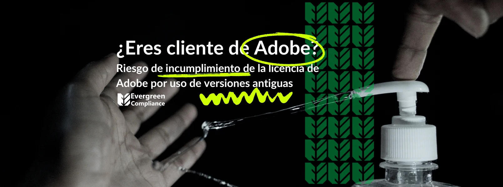 Riesgo de incumplimiento de licenciamiento de Adobe por uso de versiones no soportadas